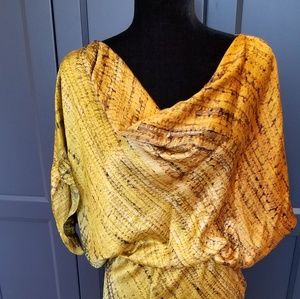 Josie Natori silk dress